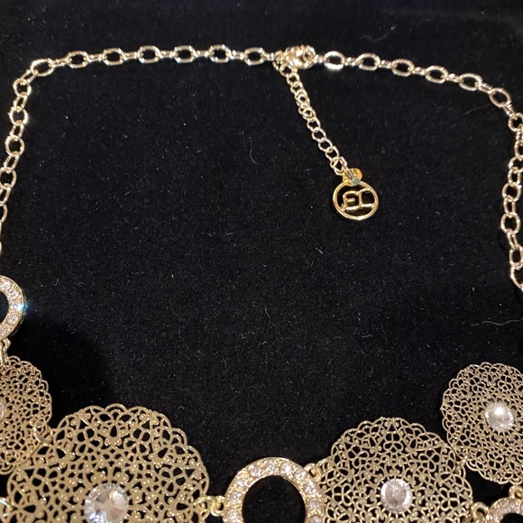 Erica Lyons signed statement necklace filigree - Picture 3 of 6